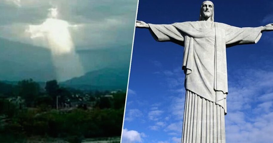 Иисус Христос - Земляне увидели Христа, спускающегося с небес - bloknot.ru - Англия - Аргентина - Сан-Сальвадор
