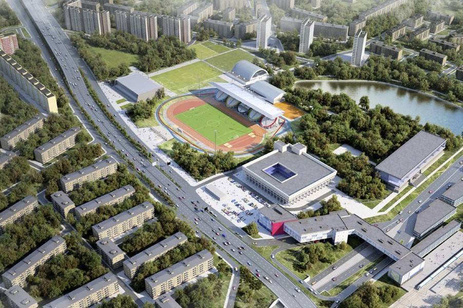 Стадион "Москвич" ждет реконструкция