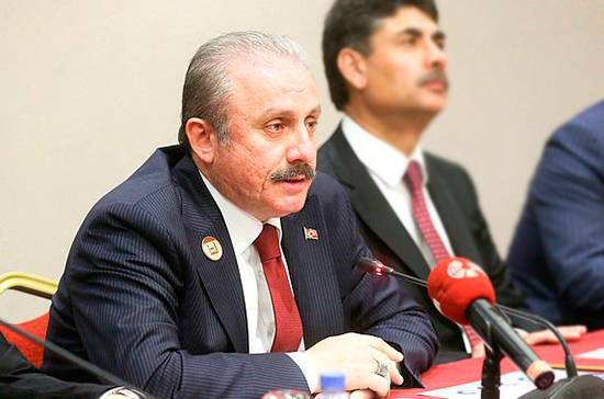 Спикер парламента Турции посетит Россию в 2019 году