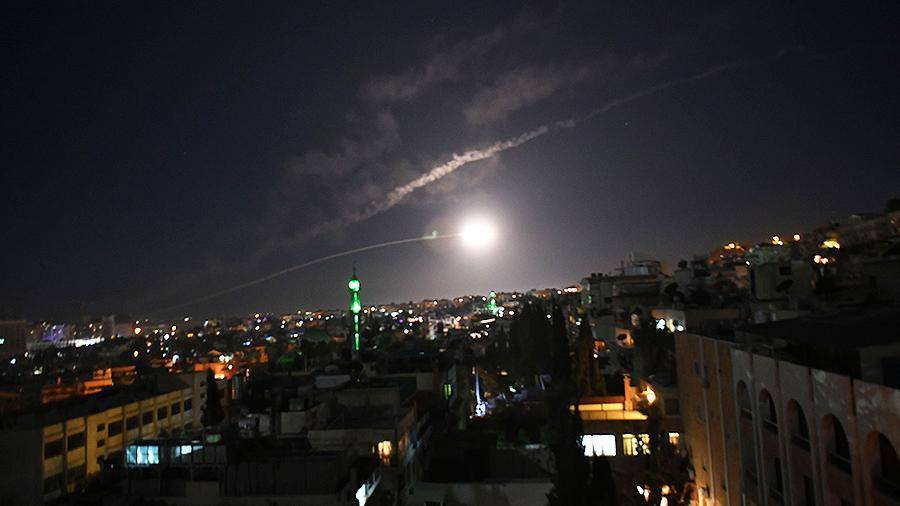 ПВО Сирии отразили атаку на Дамаск