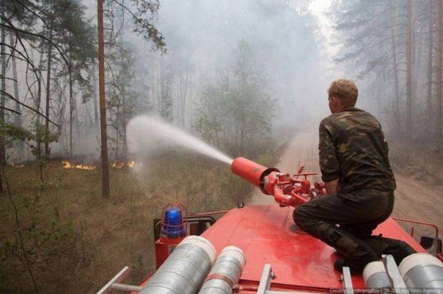 В одном из районов Хабаровского края ввели режим ЧС из-за лесного пожара