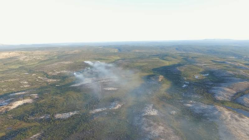 Режим ЧС объявлен в одном из районов Хабаровского края из-за лесного пожара