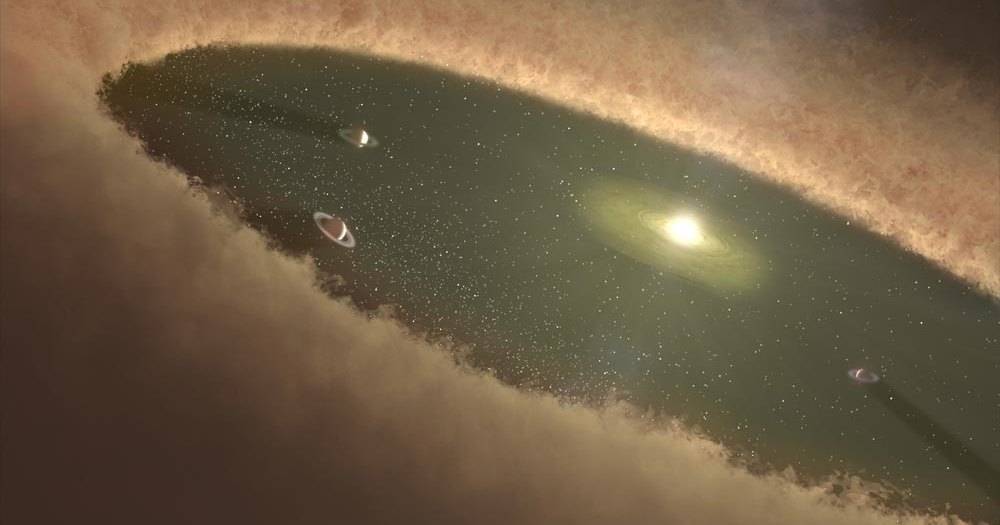Ученые детально засняли формирующуюся планетную систему