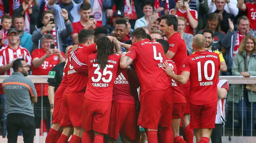 «Бавария» победила «Айнтрахт» и в седьмой раз подряд стала чемпионом Бундеслиги