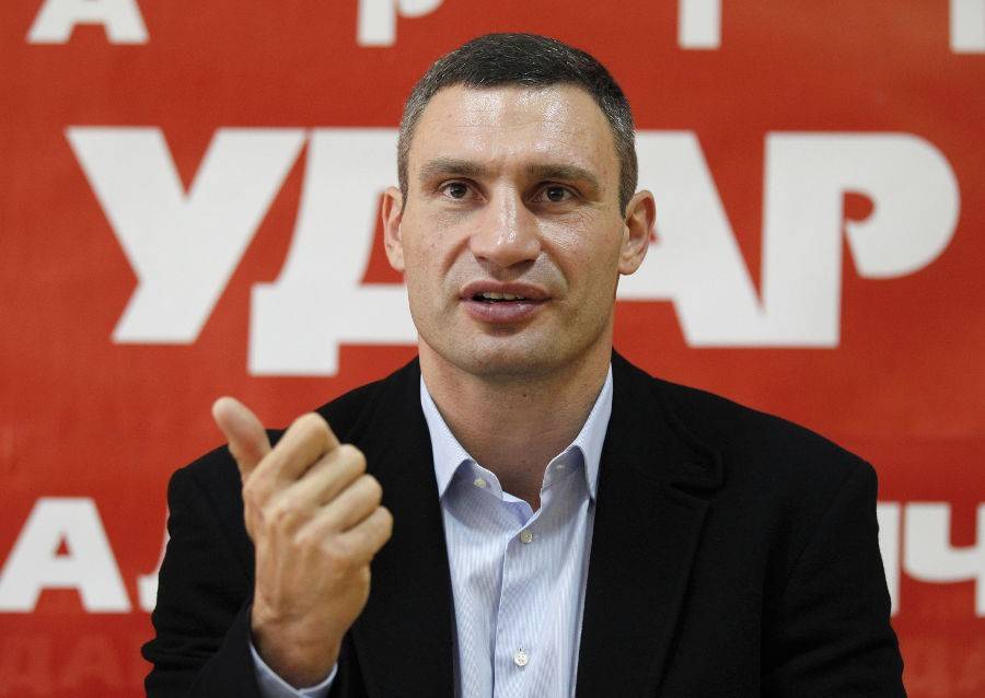 Кличко начал подготовку к парламентским выборам на Украине