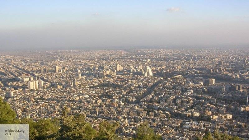 Системы ПВО Сирии открыли огонь по воздушным целям в районе Дамаска