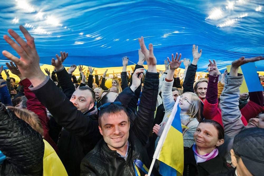 Обстановка на Украине накануне инаугурации Зеленского