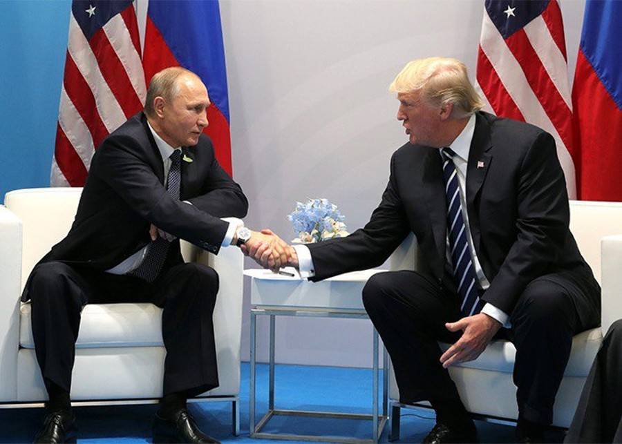 Москва надеется на встречу Путина и Трампа