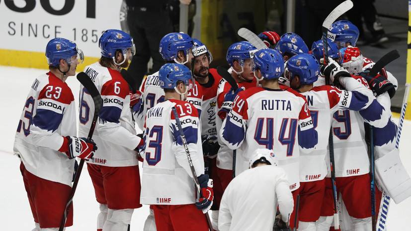Сборная Чехии разгромила команду Австрии в матче ЧМ-2019 по хоккею