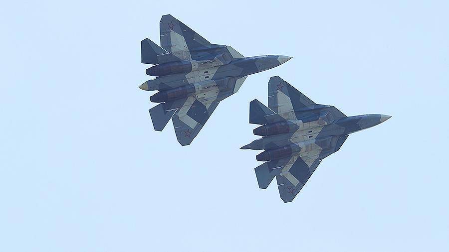 В России cформируют авиационные полки из истребителей пятого поколения Су-57