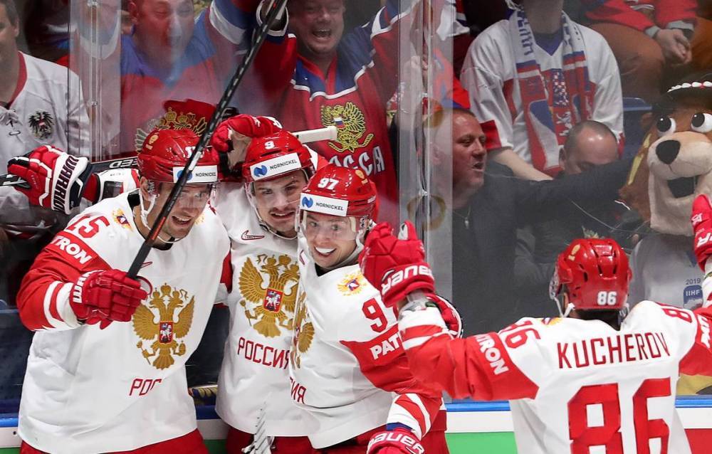 Сборная России одержала шестую победу подряд на чемпионате мира по хоккею