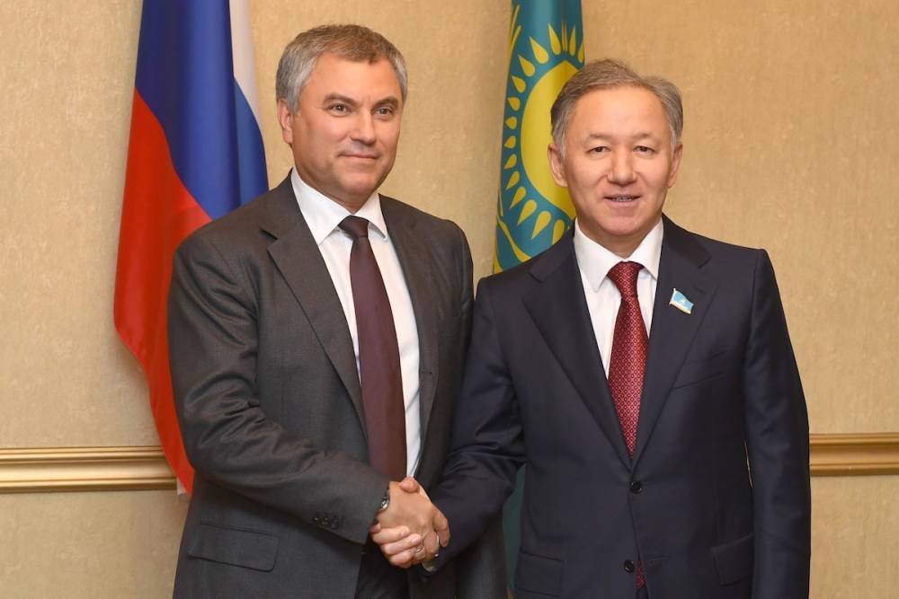 Нигматулин провел в Бишкеке двусторонние встречи с парламентариями ОДКБ