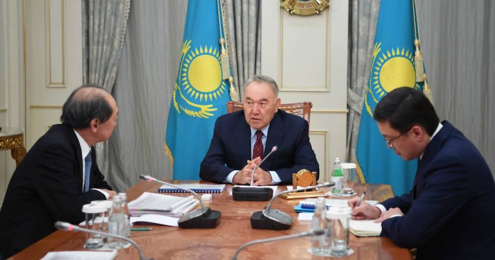 Елбасы встретился с президентом «Назарбаев Университет» Шигео Катсу