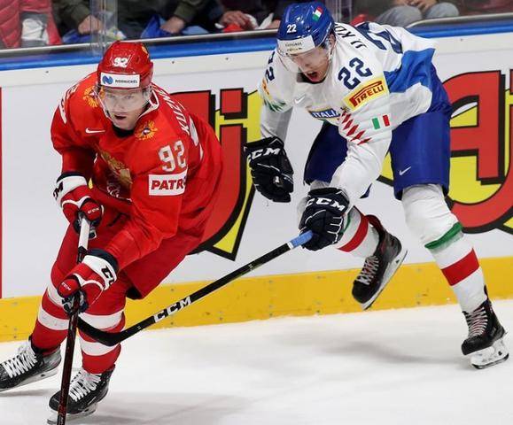 Россияне одержали шестую победу подряд на чемпионате мира по хоккею