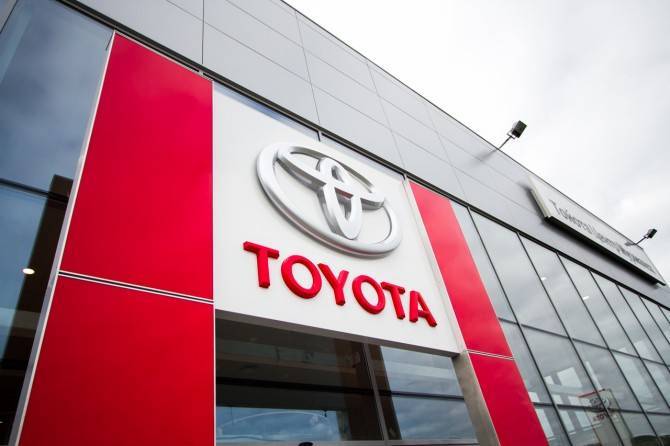 Toyota с начала года увеличила продажи в России на 2%