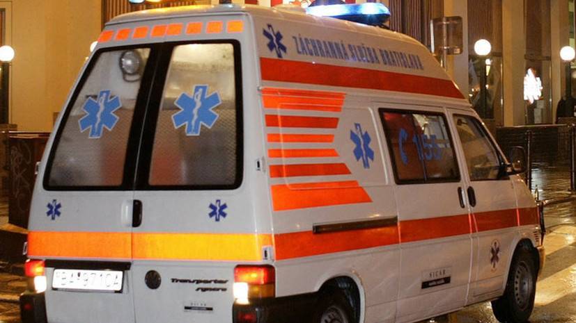В Словакии 19 человек пострадали при аварии автобуса