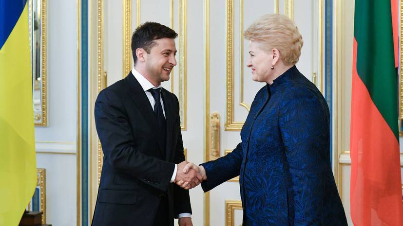 Зеленский провёл встречу с президентом Литвы
