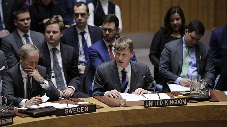 Постпред Британии прервал выступление Небензи в Совбезе ООН