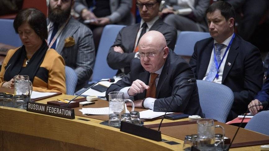 Представитель Британии перебил Небензю на заседании СБ ООН