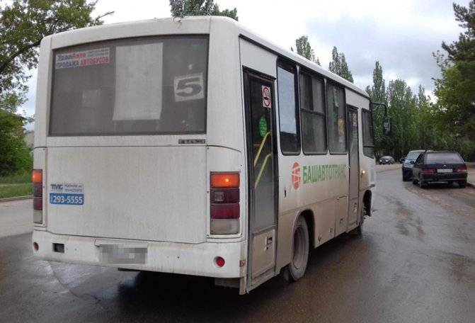 В Башкирии водитель маршрутки сбил мать с 6-летним ребенком