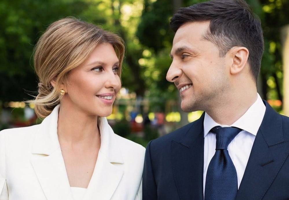 Жена Зеленского завела Instagram и поделилась фото с мужем