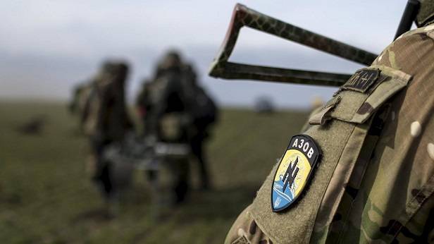ДНР: Боевики «Азова» вступили в бой с ВСУ за КПП «Гнутово» под Мариуполем