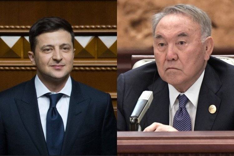 Назарбаев поздравил Зеленского со вступлением в должность президента Украины