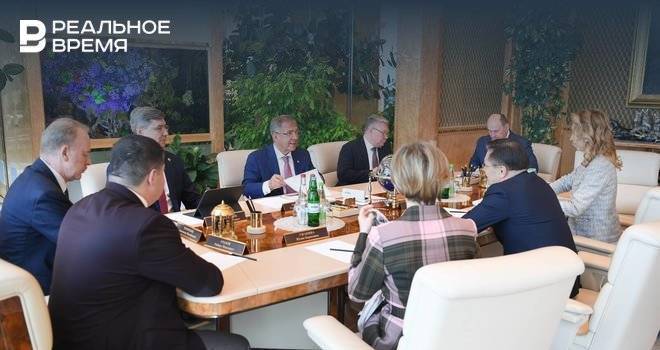 Минниханов обсудил с гендиректором «Росатома» сотрудничество в рамках WorldSkills Kazan 2019