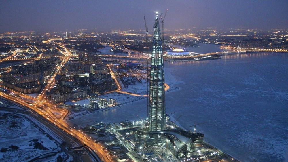 "Газпром" стал владельцем небоскреба "Лахта центр" в Санкт-Петербурге