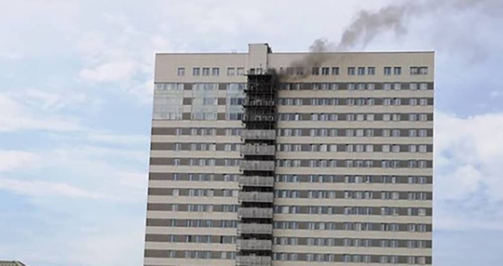 Kutuzoff Tower эвакуировали из-за возгорания кондиционера