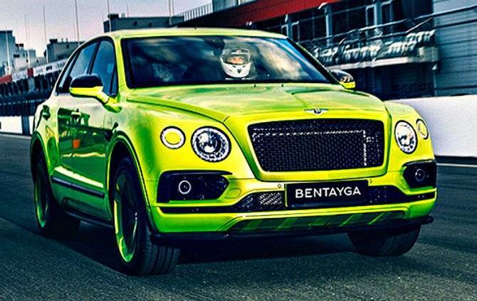 В&nbsp;Россию привезли эксклюзивный Bentley Bentayga