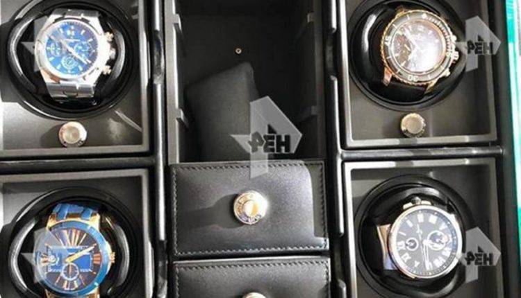 У вице-губернатора Ростовской области нашли коллекцию элитных часов