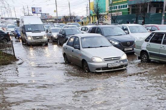 Синоптики предупредили о возможных затоплениях в Краснодарском крае