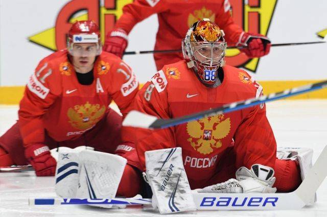 Россия обыграла Швецию со счетом 7:4 в матче чемпионата мира по хоккею