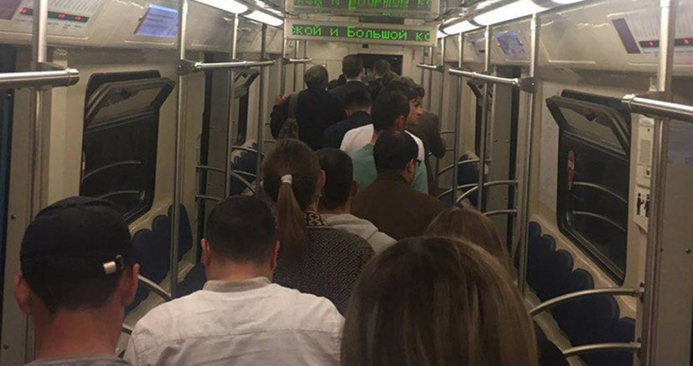 Названа основная причина сбоя в московском метро