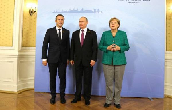Путин обсудил с Меркель и Макроном кризис на Украине и провал Порошенко