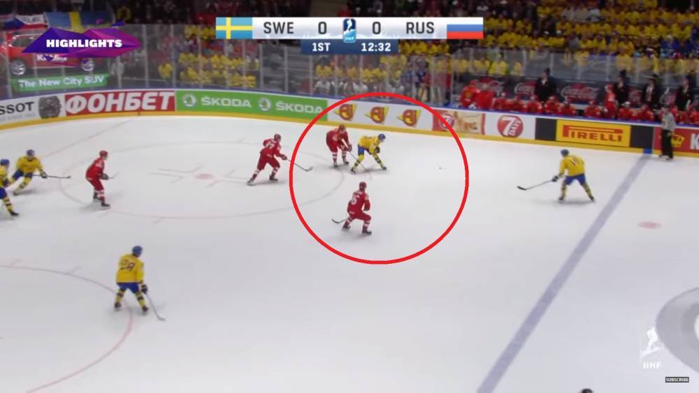 Россия — Швеция: видео лучших моментов матча на ЧМ по хоккею