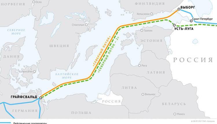 «Северный поток — 2» построен на 52,6%, объявили в «Газпроме»