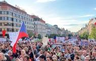 В Чехии прошли антиправительственные митинги