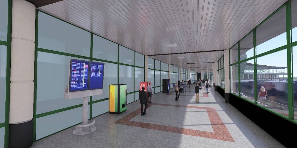 Как будет выглядеть переход между терминалами аэропорта Нурсултан Назарбаев