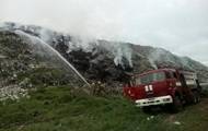 Пожар в Полтаве: горит городская свалка