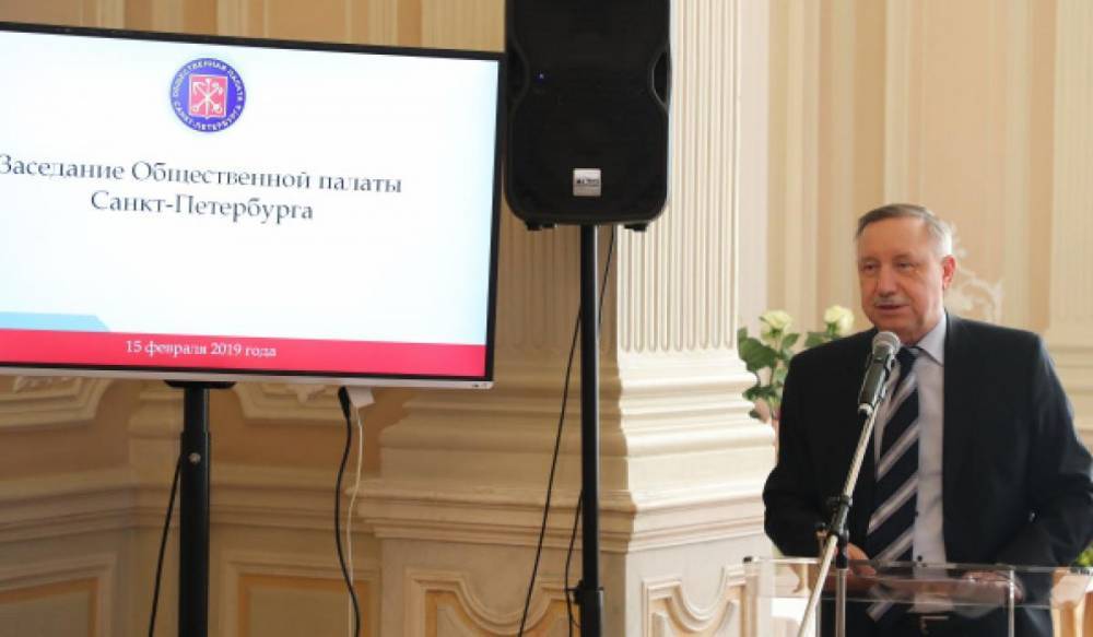 Общественная палата Петербурга предложила Александру Беглову баллотироваться в губернаторы