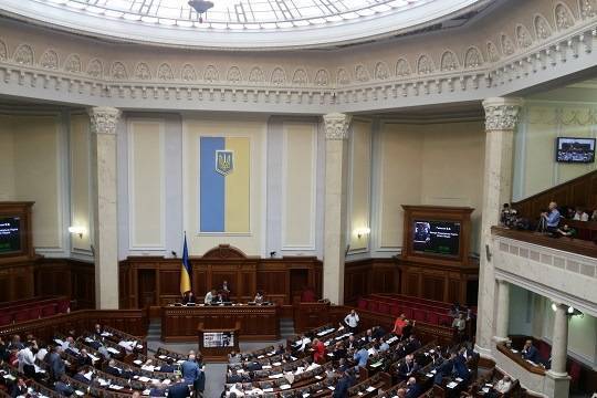 Депутаты Рады отказались рассматривать законопроекты Зеленского о выборах