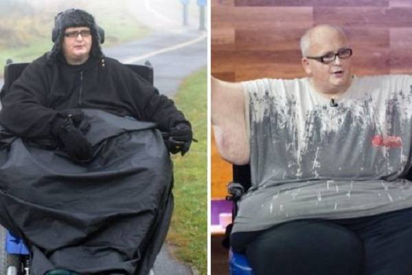 Самый толстый человек в мире украл вещи, разъезжая на скутере