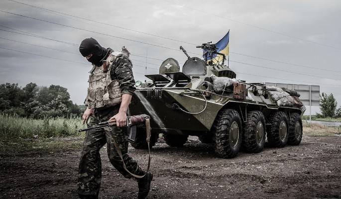 Украинские военные сами приехали в плен к ополчению Донбасса