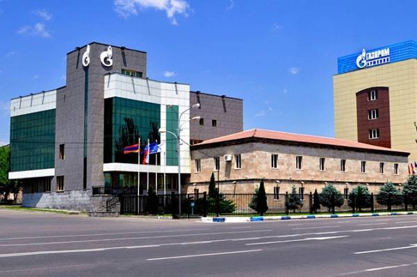 «Газпром Армения» возглавила список крупнейших налогоплательщиков Армении