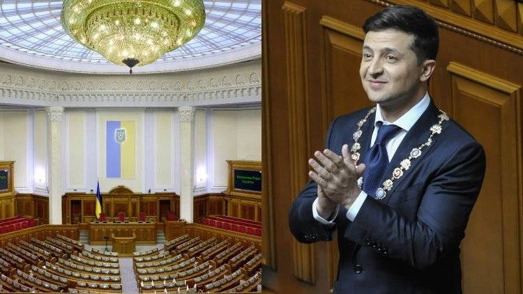 Парламент Украины отказался рассматривать законопроект Зеленского