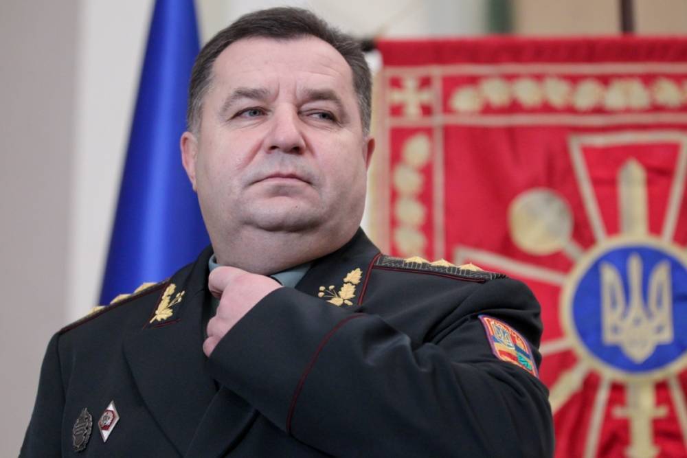 «С Россией необходимо договариваться», — министр обороны Украины Полторак