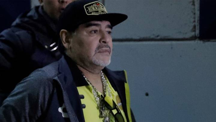 Диего Марадона был задержан в аэропорту Буэнос-Айреса