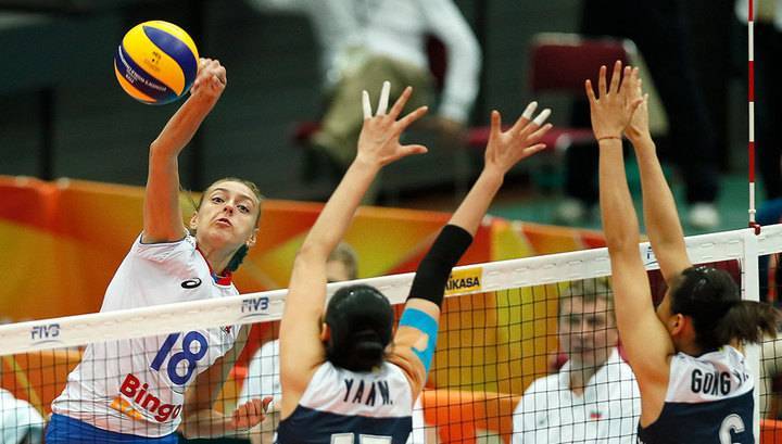 Россиянки выиграли первый матч в волейбольной Лиге наций